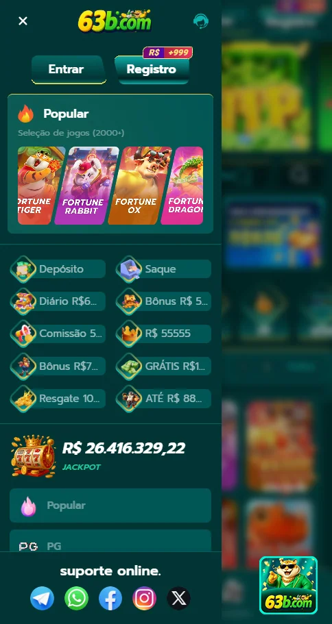 Jogadores desfrutando serviços VIP no aplicativo 63b